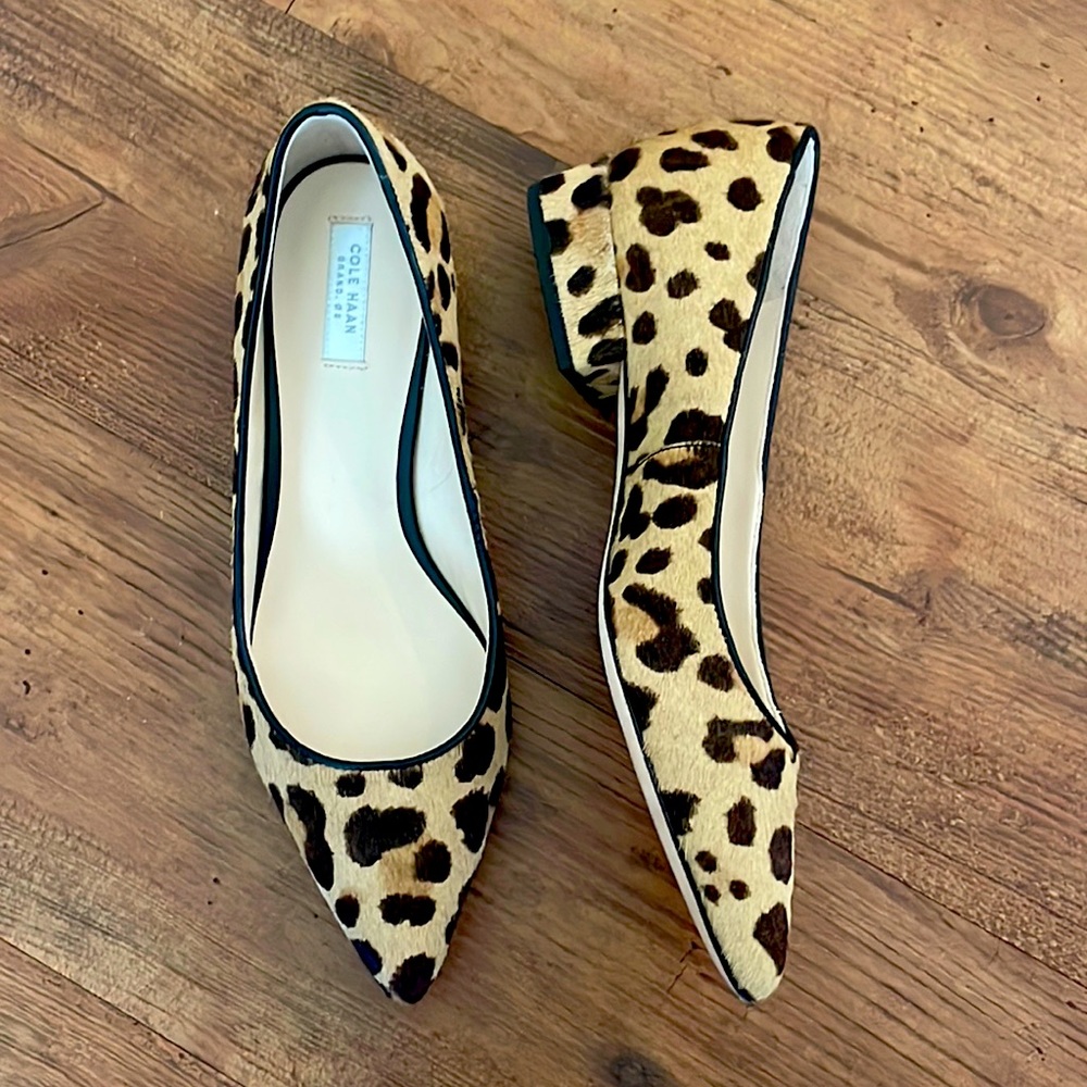 Cole Haan Leopard Heels